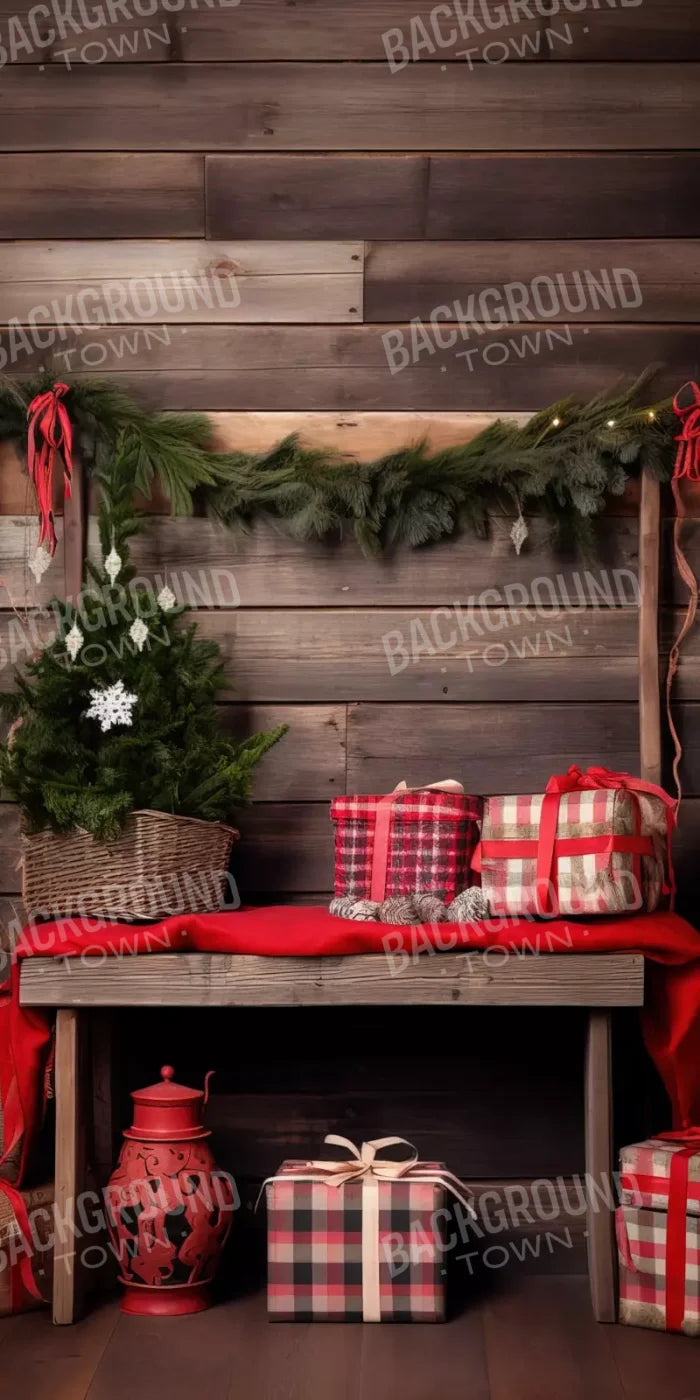 Plaid Tidings Ii 10’X20’ Ultracloth (120 X 240 Inch) Backdrop