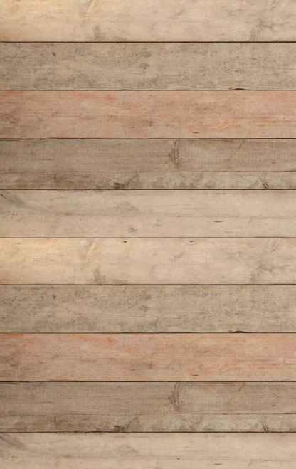 Planked Peach 10X16 Ultracloth ( 120 X 192 Inch ) Backdrop