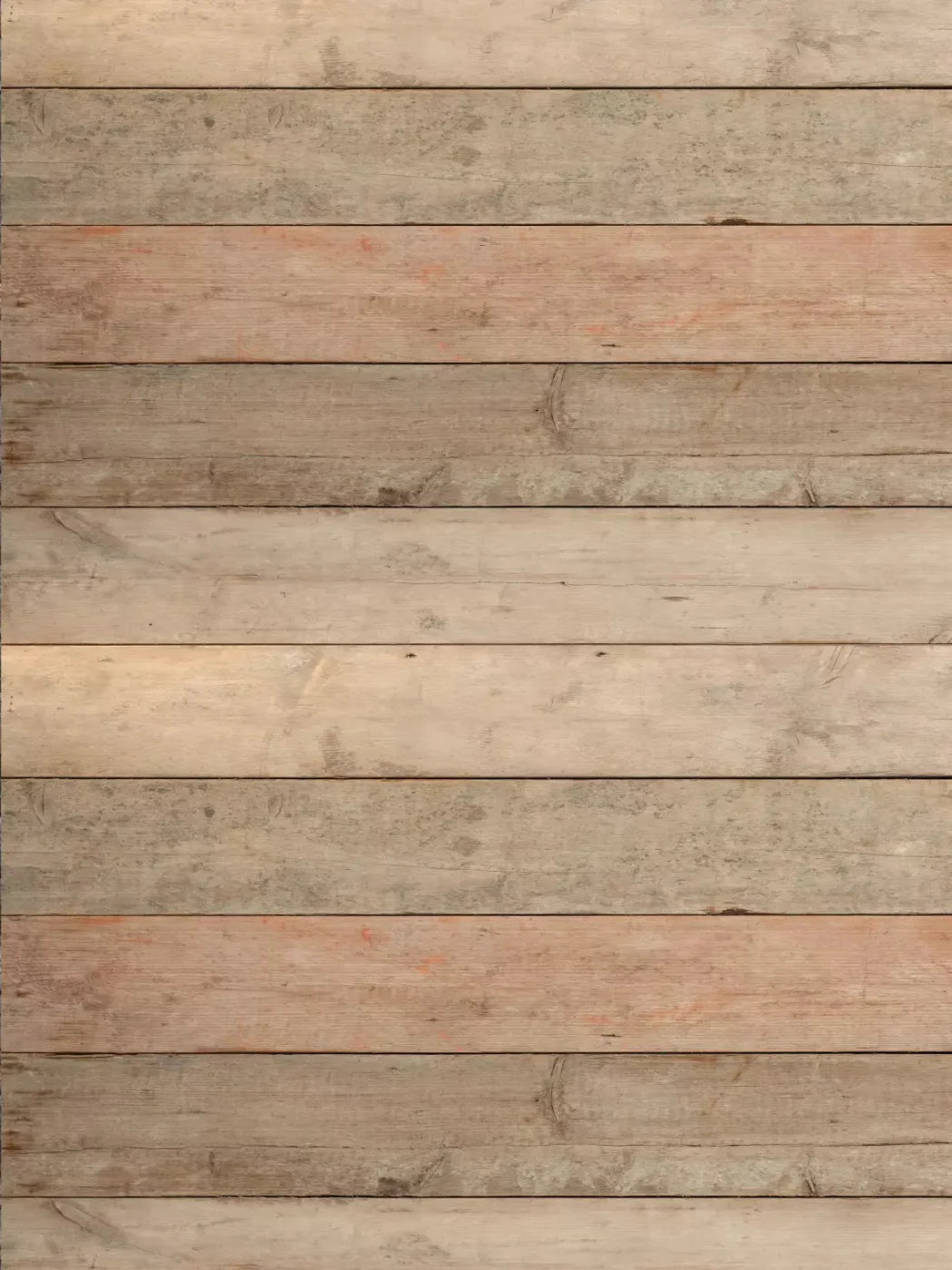 Planked Peach 5X68 Fleece ( 60 X 80 Inch ) Backdrop