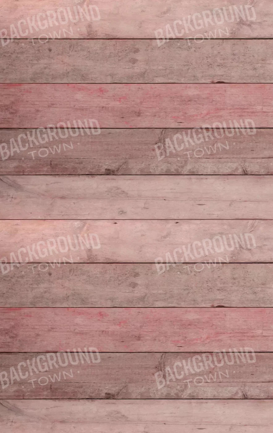 Planked Pink 10X16 Ultracloth ( 120 X 192 Inch ) Backdrop