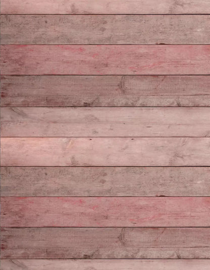 Planked Pink 6X8 Fleece ( 72 X 96 Inch ) Backdrop