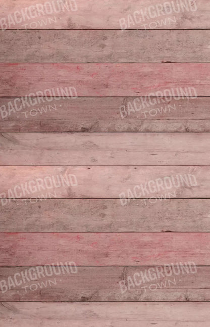 Planked Pink 8X12 Ultracloth ( 96 X 144 Inch ) Backdrop