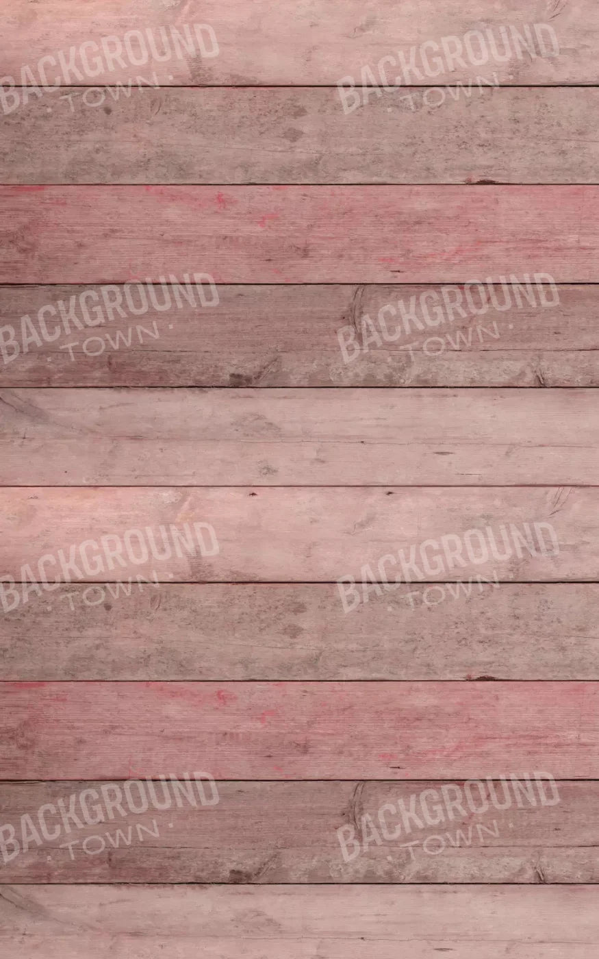 Planked Pink 9X14 Ultracloth ( 108 X 168 Inch ) Backdrop