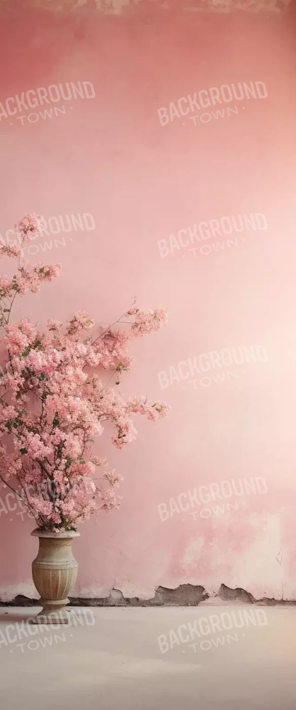 Plaster Pink Floral 5’X12’ Ultracloth For Westcott X-Drop (60 X 144 Inch) Backdrop