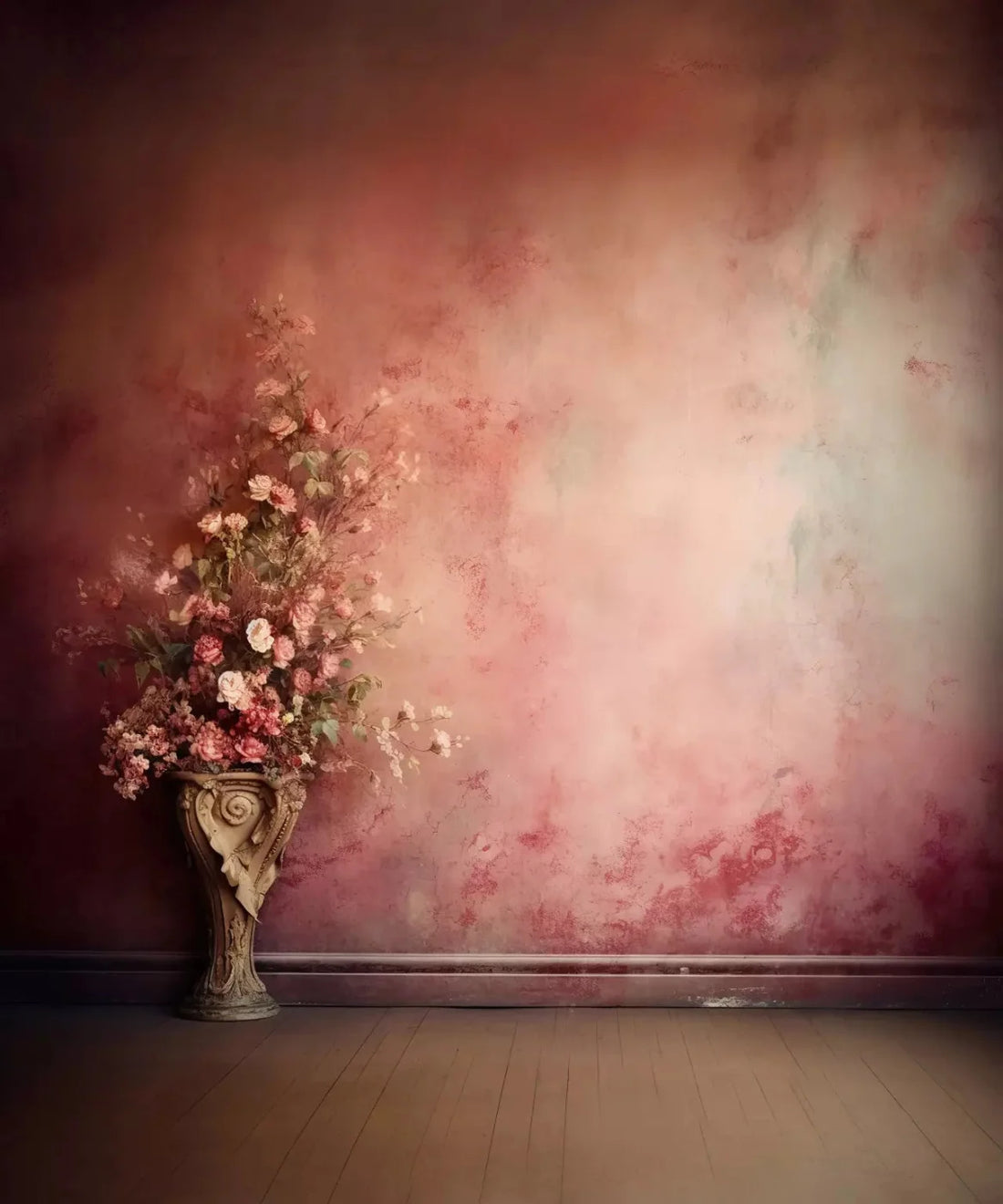 Pink Set Designs Backdrop for Photography
