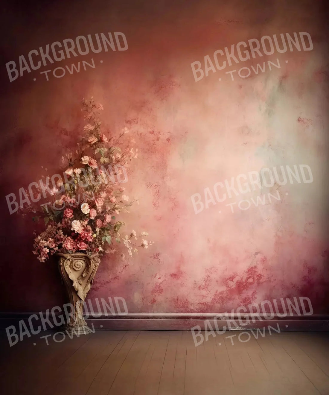 Pink Set Designs Backdrop for Photography