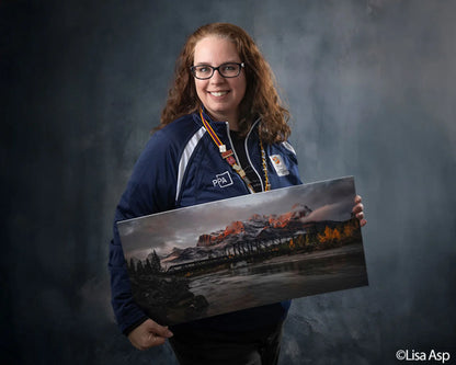 Plaster Wall Blue I Backdrop