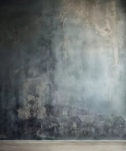 Plaster Wall Blue I 10’X12’ Ultracloth (120 X 144 Inch) Backdrop