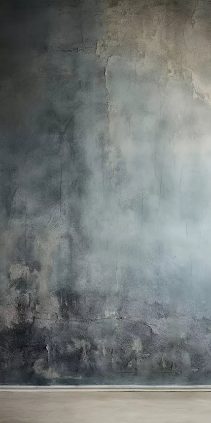 Plaster Wall Blue I 10’X20’ Ultracloth (120 X 240 Inch) Backdrop