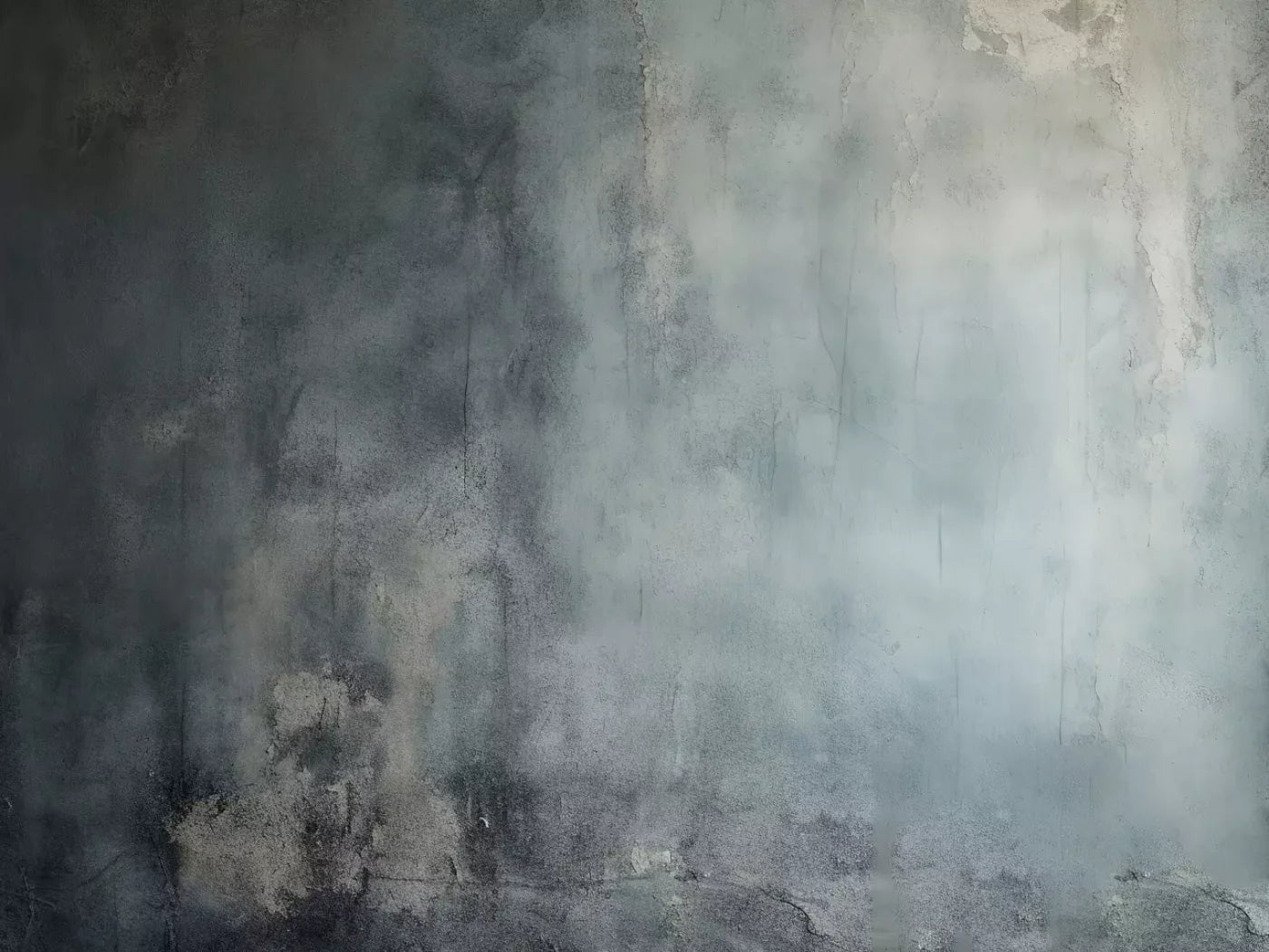 Plaster Wall Blue I 6’8X5’ Fleece (80 X 60 Inch) Backdrop