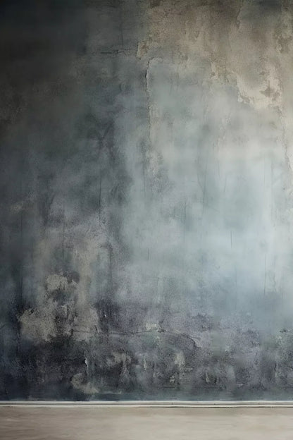 Plaster Wall Blue I 8’X12’ Ultracloth (96 X 144 Inch) Backdrop