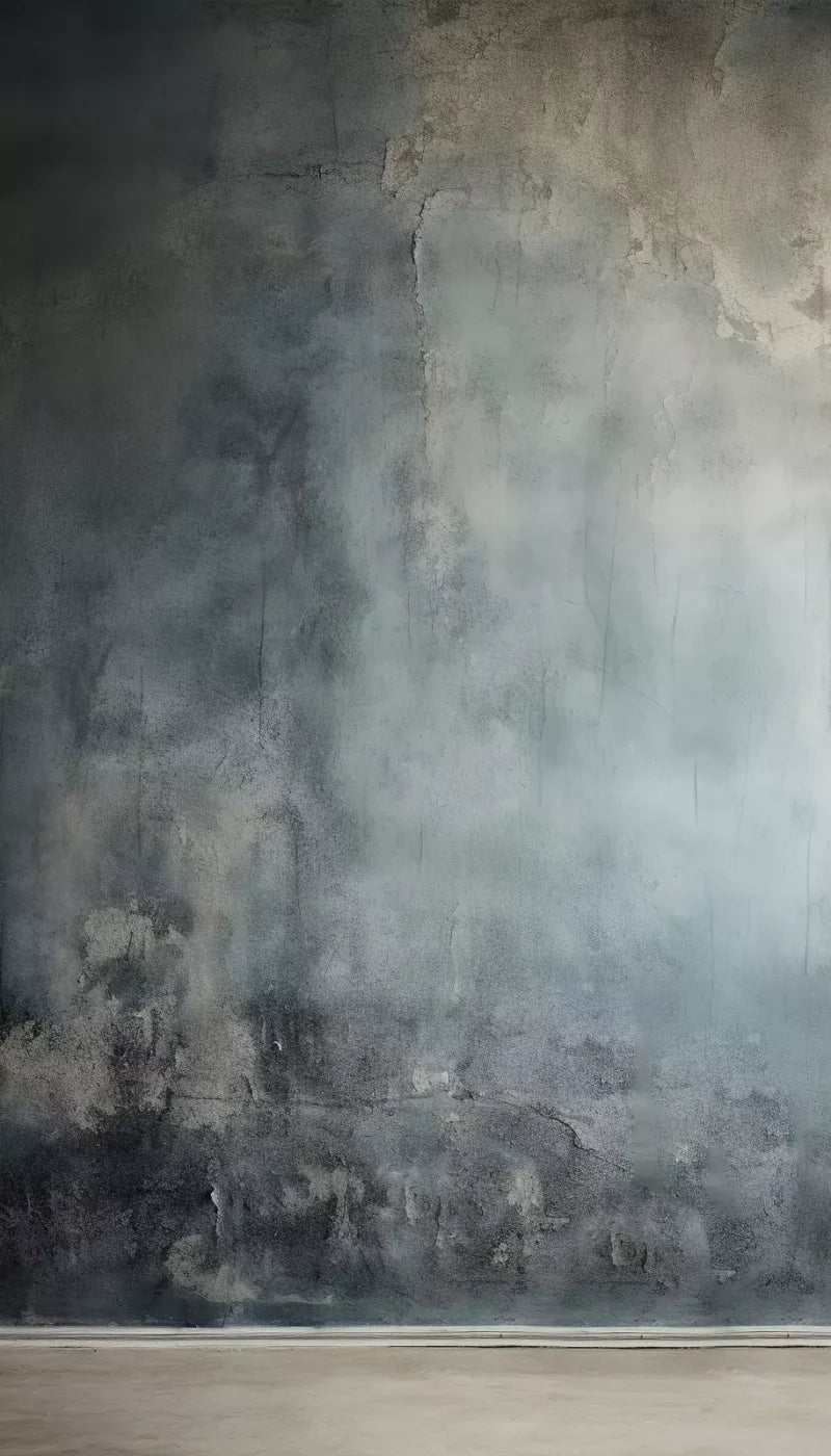 Plaster Wall Blue I 8’X14’ Ultracloth (96 X 168 Inch) Backdrop