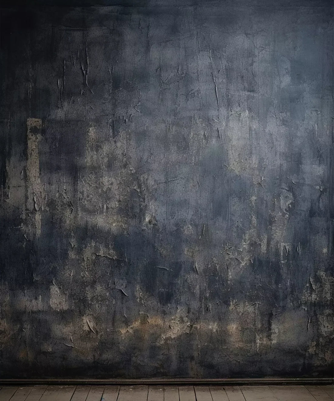 Wall, Blue Backdrop for Photography