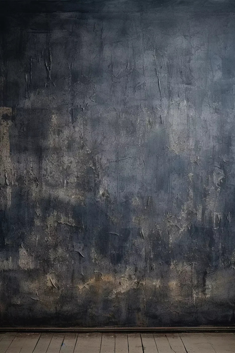 Plaster Wall Blue Ii 8’X12’ Ultracloth (96 X 144 Inch) Backdrop