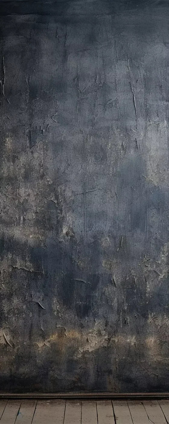 Plaster Wall Blue Ii 8’X20’ Ultracloth (96 X 240 Inch) Backdrop