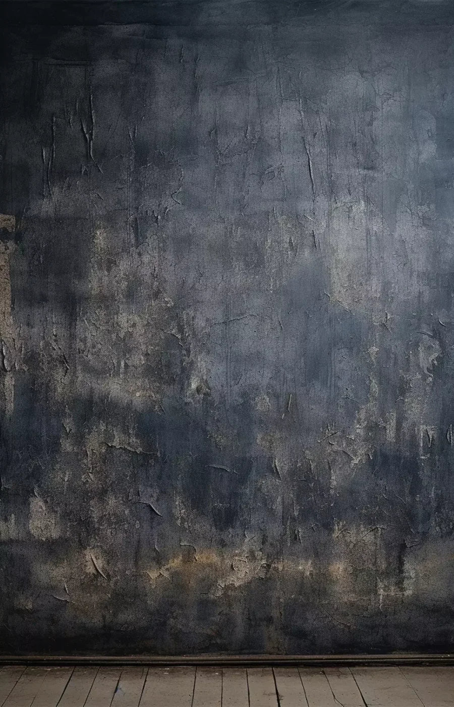 Plaster Wall Blue Ii 9’X14’ Ultracloth (108 X 168 Inch) Backdrop