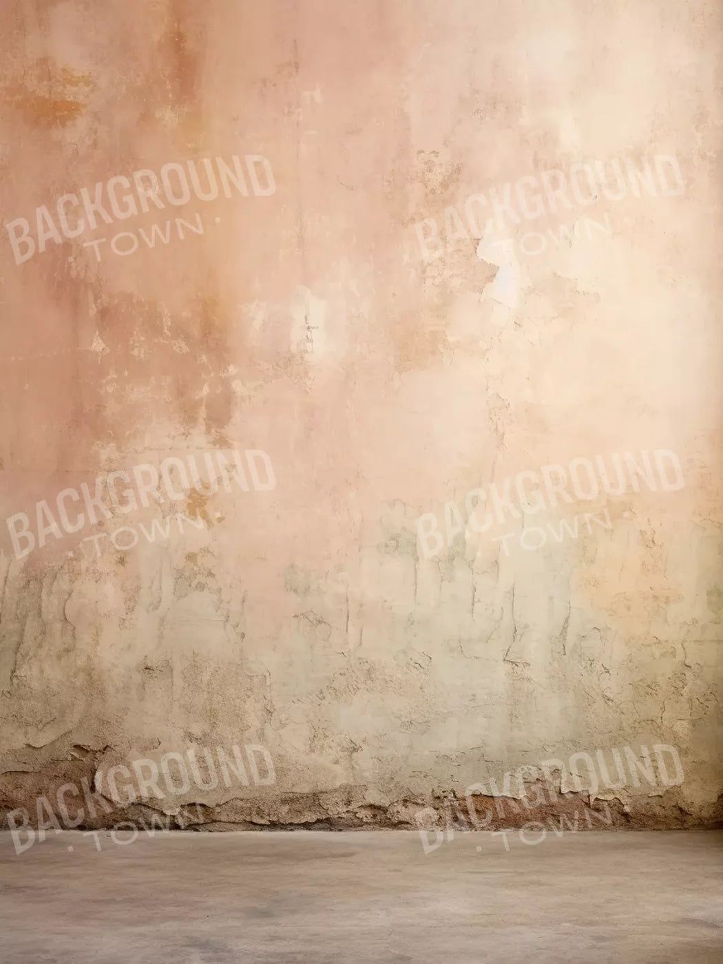 Plaster Wall Blush Ii 5’X6’8 Fleece (60 X 80 Inch) Backdrop