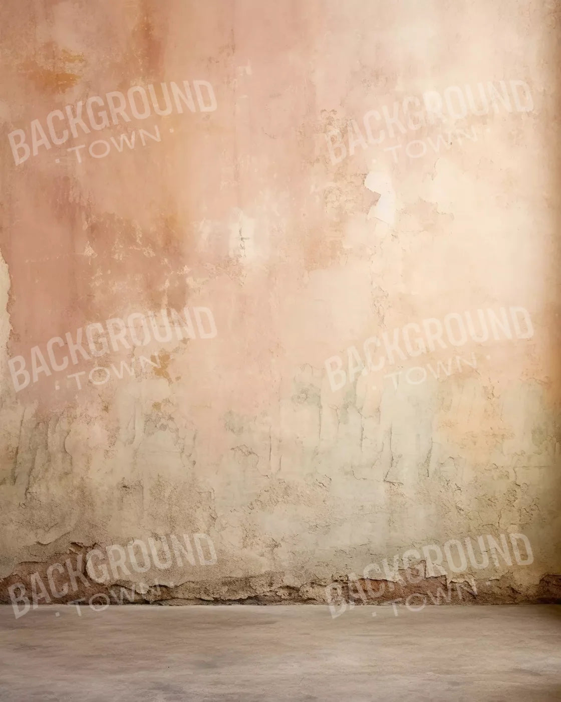 Plaster Wall Blush Ii 8’X10’ Fleece (96 X 120 Inch) Backdrop