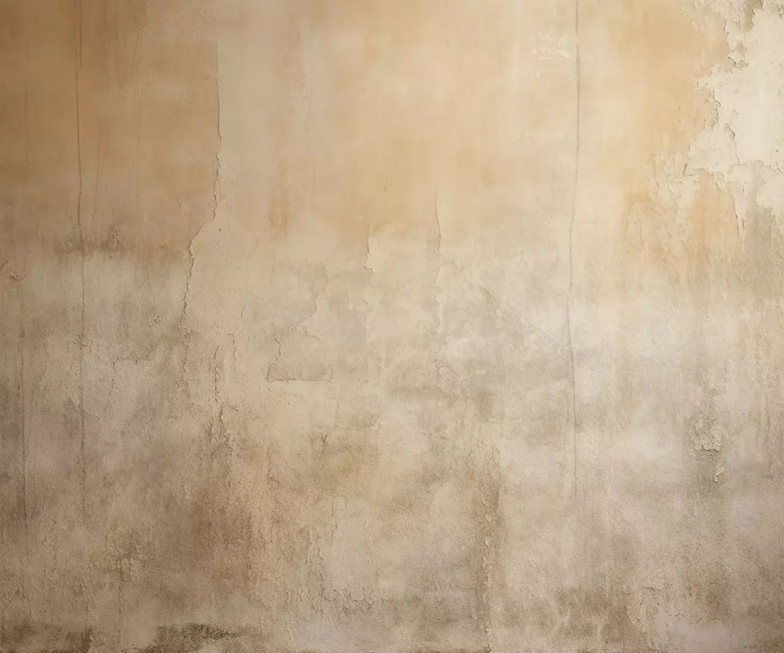 Plaster Wall Cream Iii 5’X4’2 Fleece (60 X 50 Inch) Backdrop