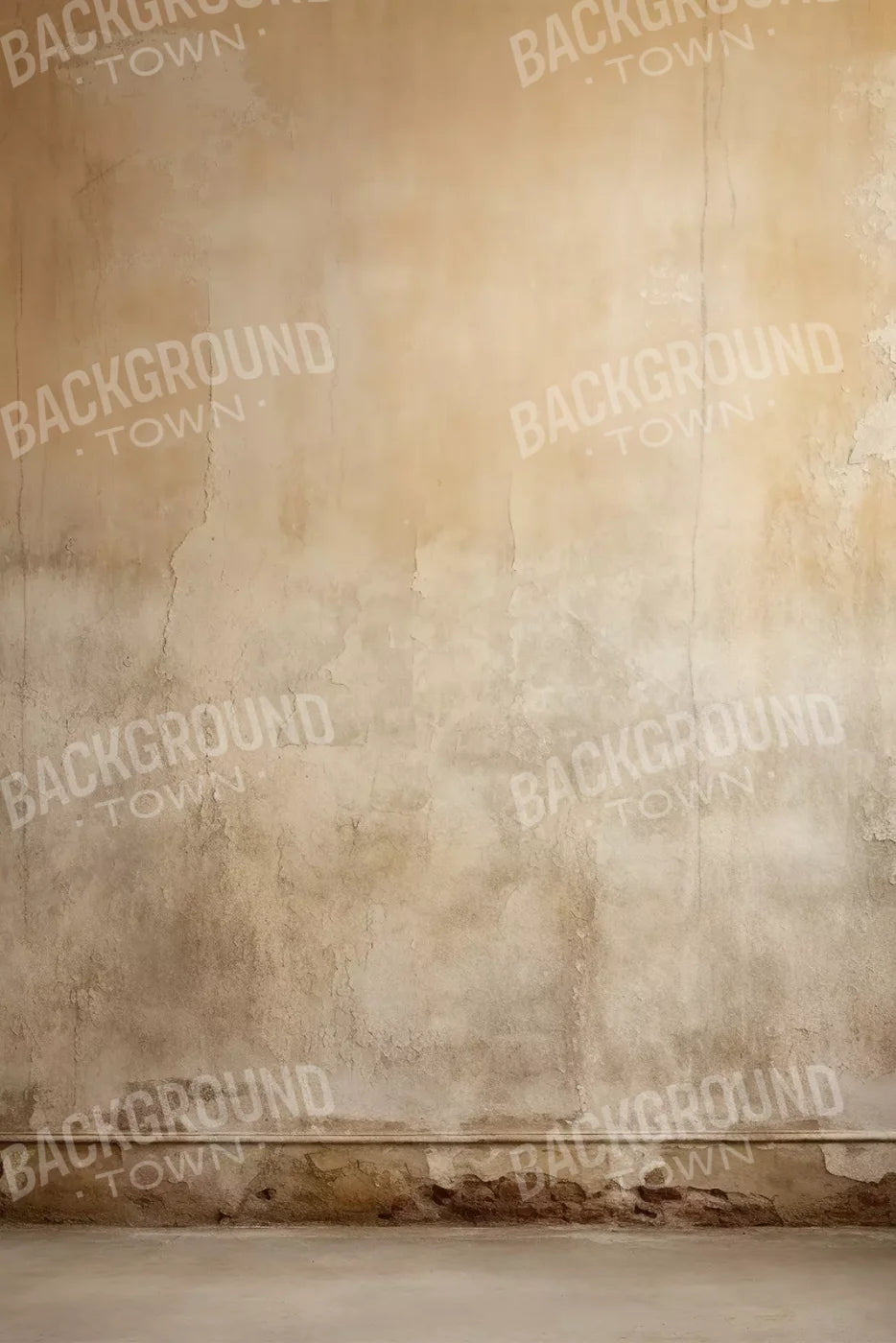 Plaster Wall Cream Iii 8’X12’ Ultracloth (96 X 144 Inch) Backdrop