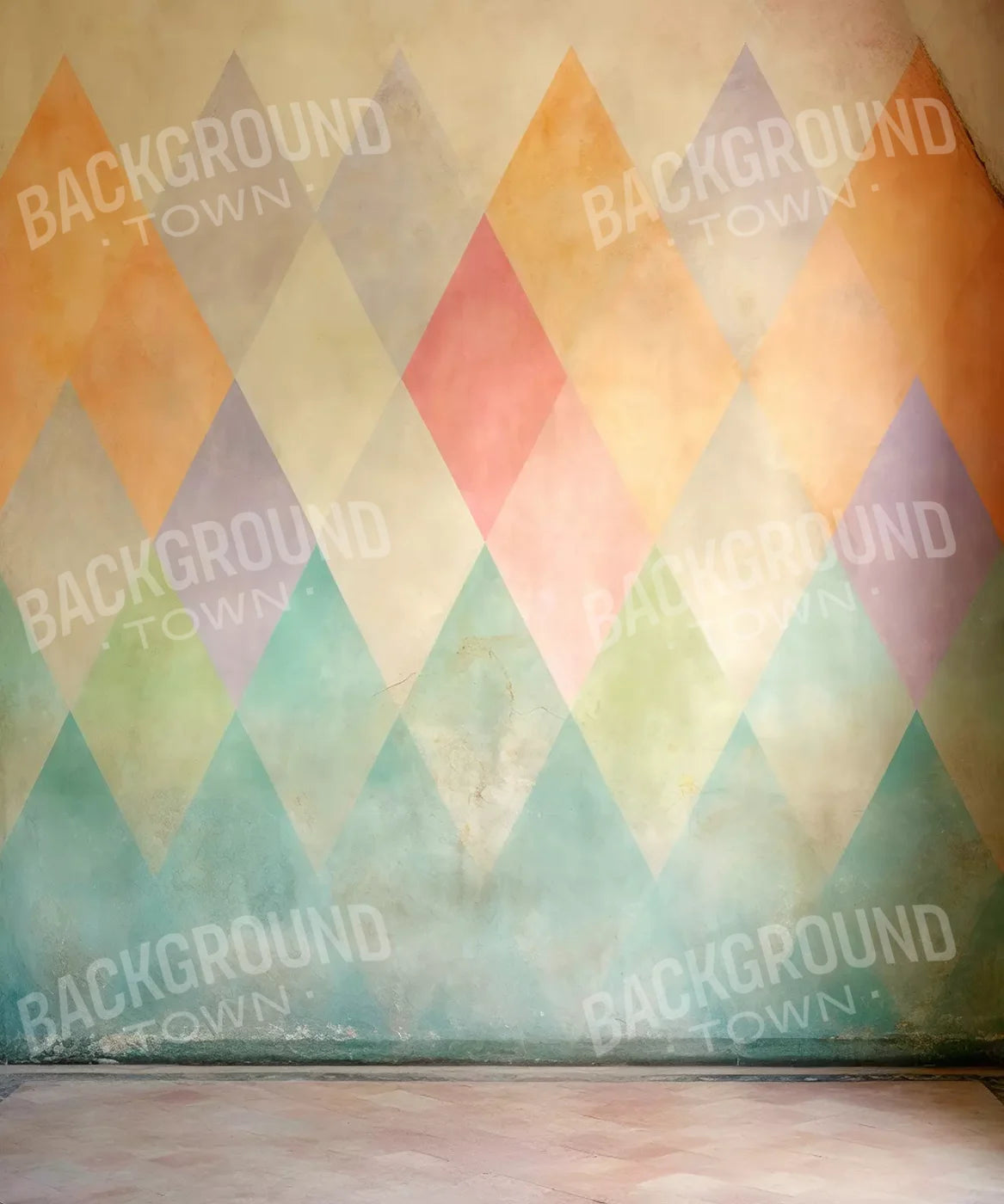 Plaster Wall Diamond Ii 10’X12’ Ultracloth (120 X 144 Inch) Backdrop