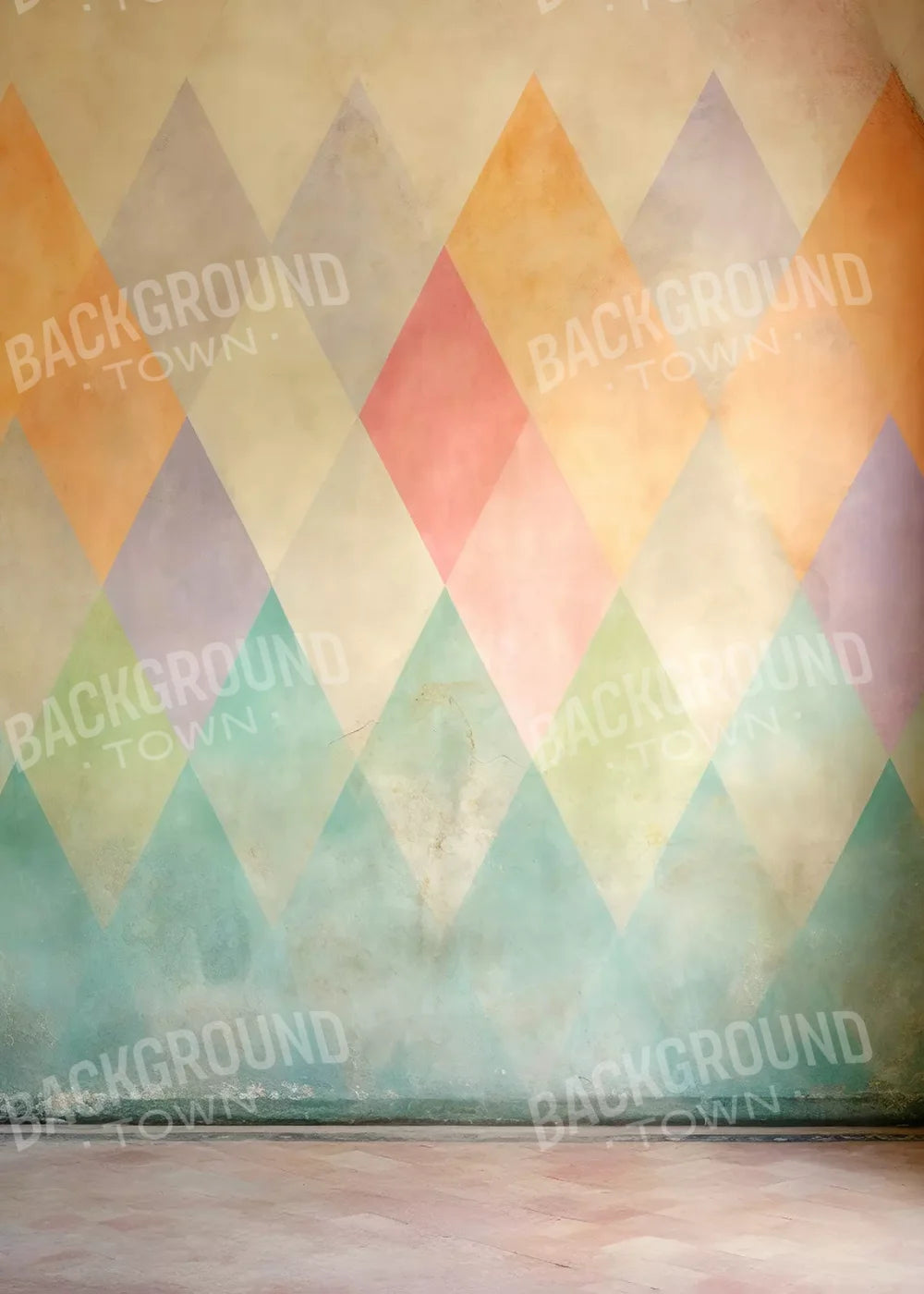 Plaster Wall Diamond Ii 5’X7’ Ultracloth (60 X 84 Inch) Backdrop