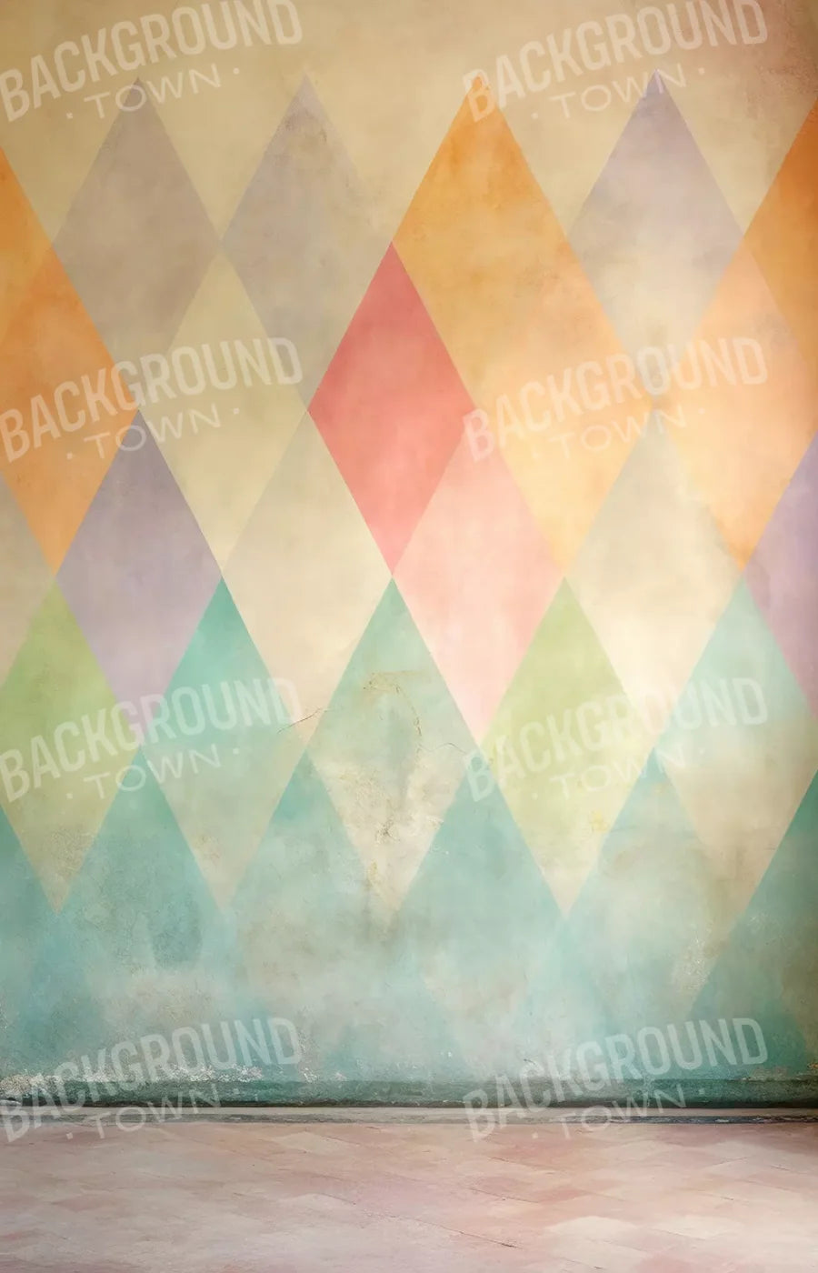 Plaster Wall Diamond Ii 9’X14’ Ultracloth (108 X 168 Inch) Backdrop