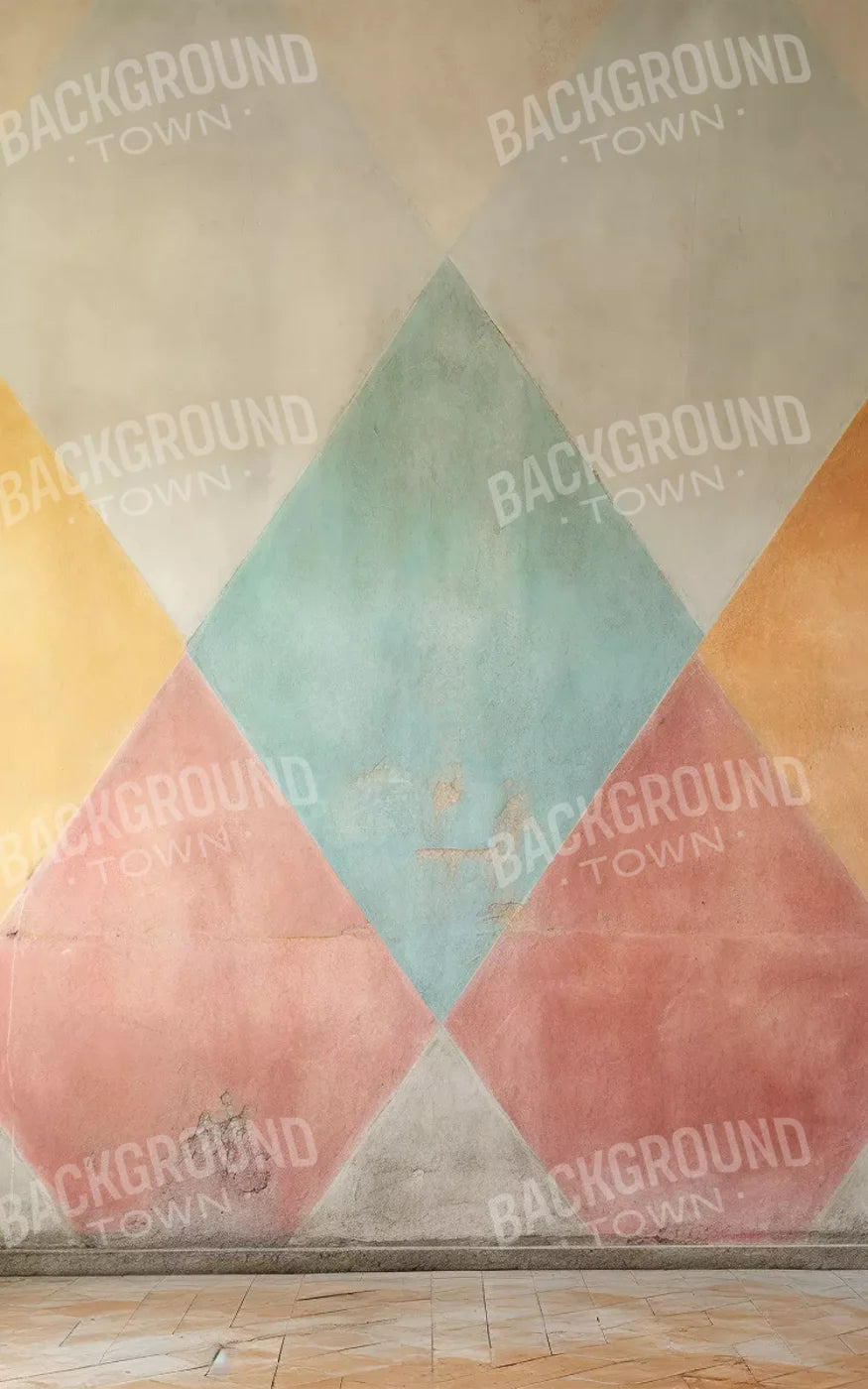 Plaster Wall Diamond I 10’X16’ Ultracloth (120 X 192 Inch) Backdrop