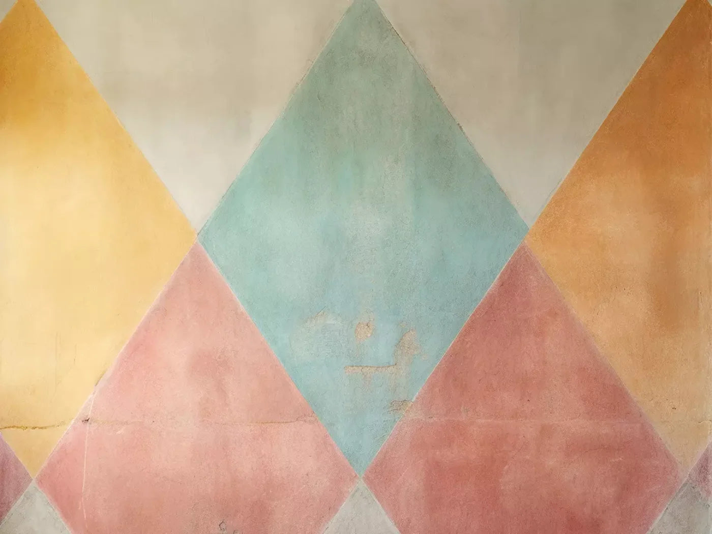 Plaster Wall Diamond I 8’X6’ Fleece (96 X 72 Inch) Backdrop