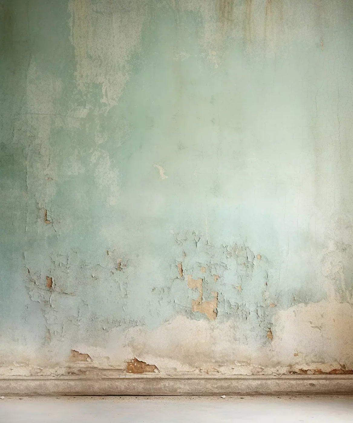 Plaster Wall Green I 10’X12’ Ultracloth (120 X 144 Inch) Backdrop