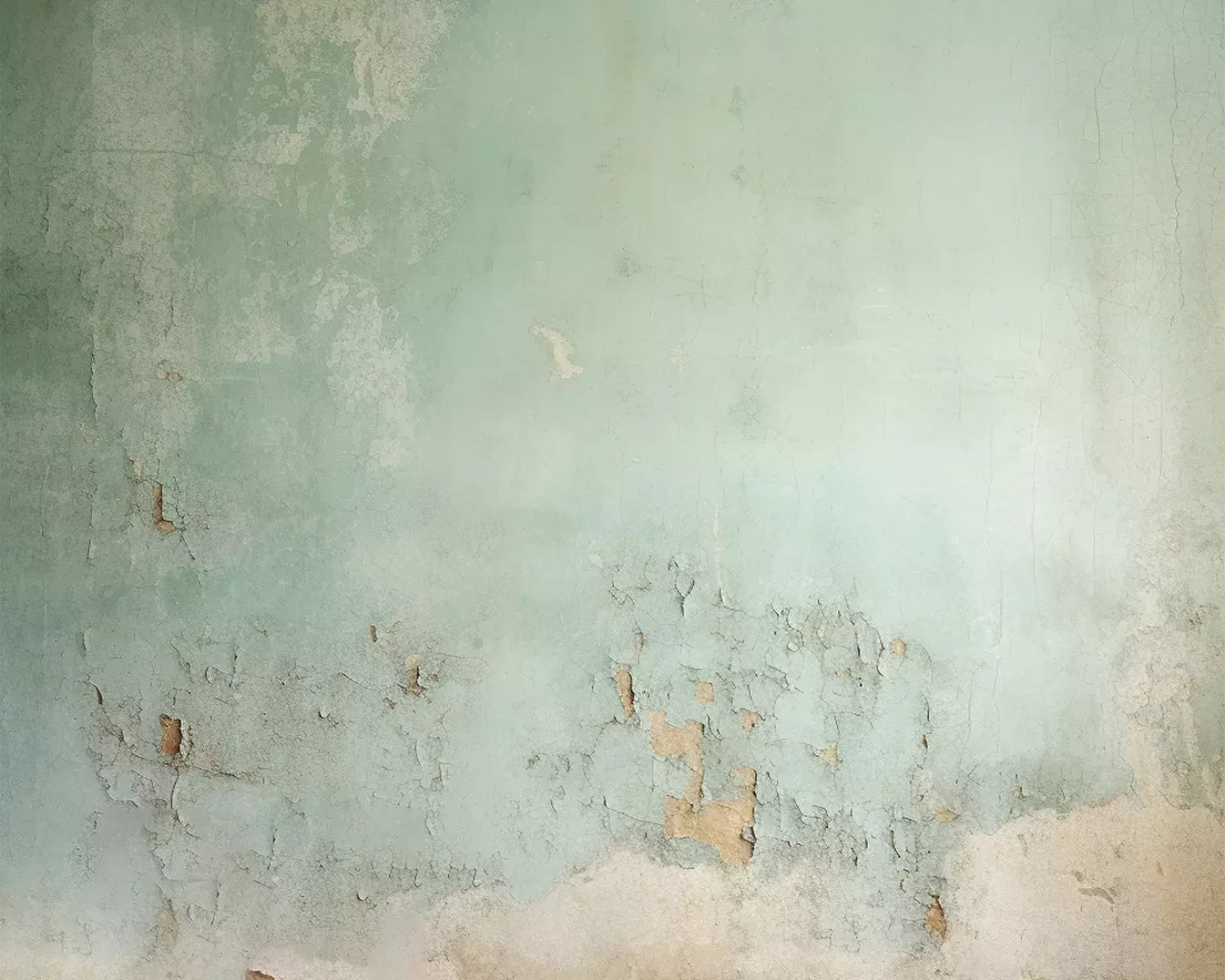 Plaster Wall Green I 10’X8’ Fleece (120 X 96 Inch) Backdrop