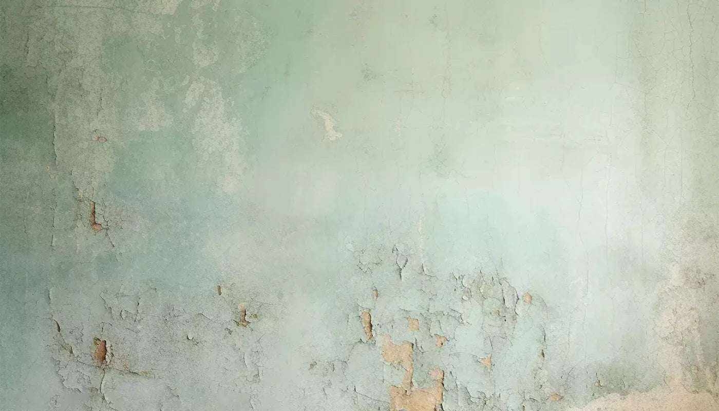 Plaster Wall Green I 14’X8’ Ultracloth (168 X 96 Inch) Backdrop