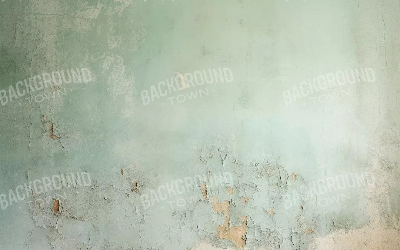 Plaster Wall Green I 16’X10’ Ultracloth (192 X 120 Inch) Backdrop