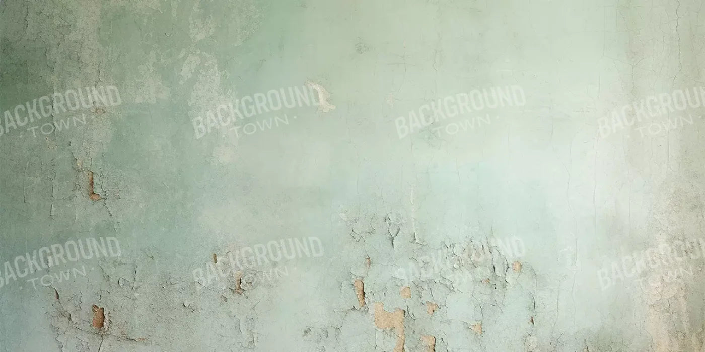 Plaster Wall Green I 16’X8’ Ultracloth (192 X 96 Inch) Backdrop