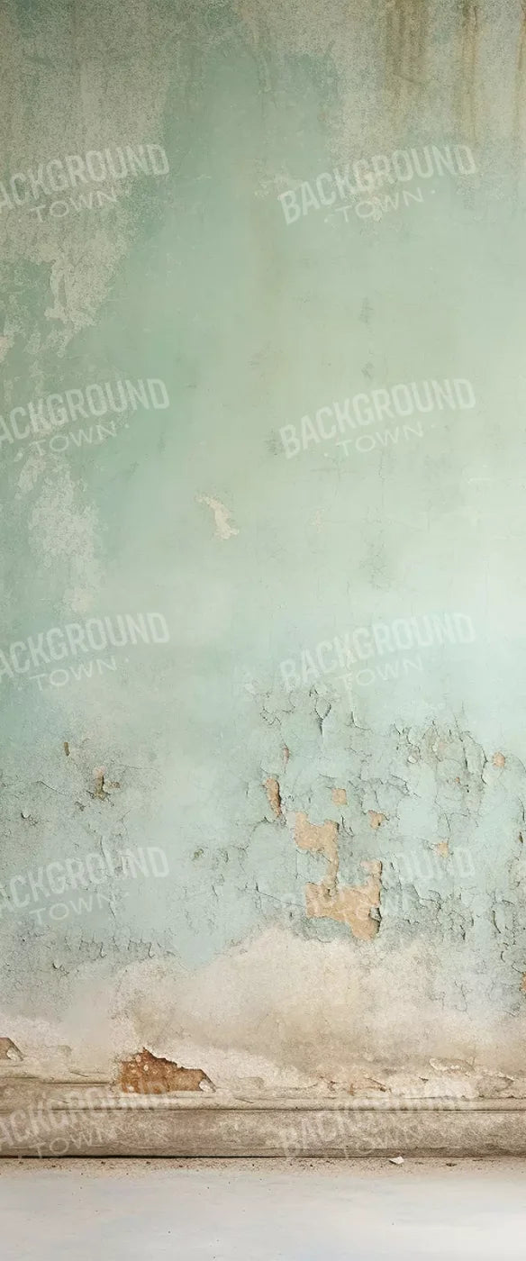 Plaster Wall Green I 5’X12’ Ultracloth For Westcott X-Drop (60 X 144 Inch) Backdrop