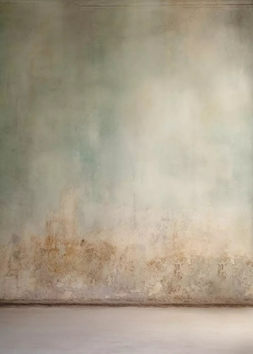 Plaster Wall Green Ii 5’X7’ Ultracloth (60 X 84 Inch) Backdrop
