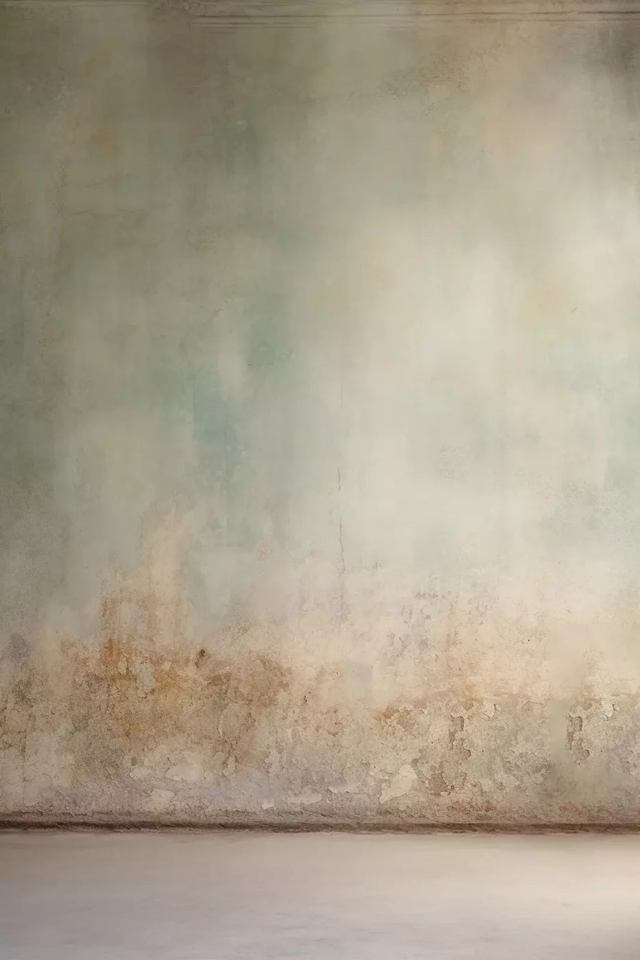 Plaster Wall Green Ii 8’X12’ Ultracloth (96 X 144 Inch) Backdrop