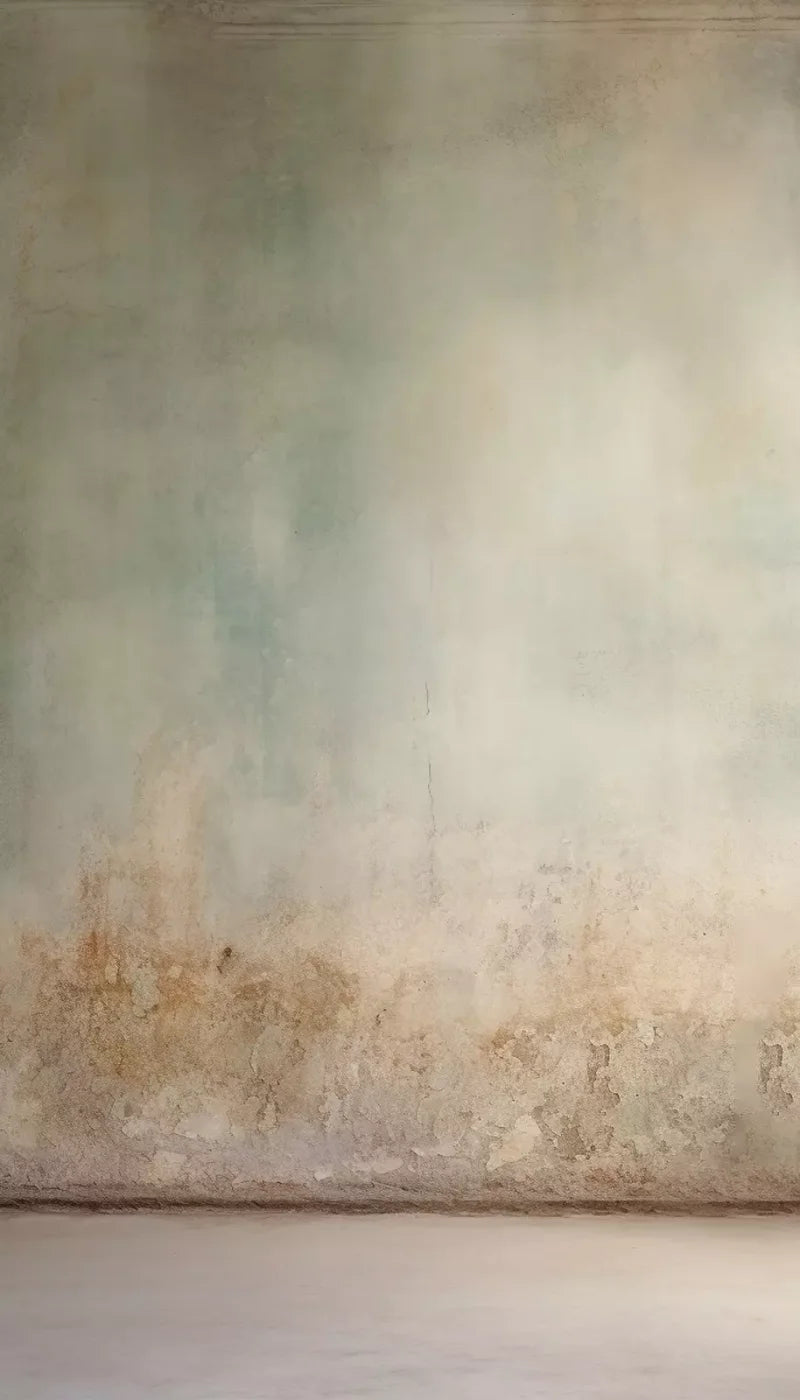 Plaster Wall Green Ii 8’X14’ Ultracloth (96 X 168 Inch) Backdrop