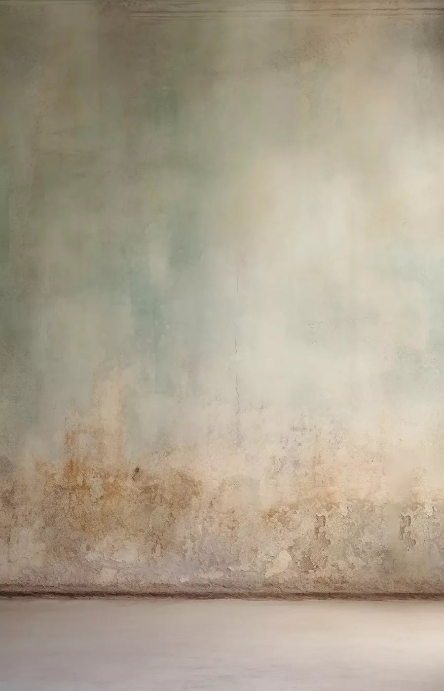 Plaster Wall Green Ii 9’X14’ Ultracloth (108 X 168 Inch) Backdrop