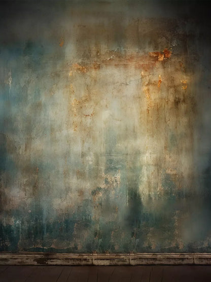 Plaster Wall Jade 5’X6’8 Fleece (60 X 80 Inch) Backdrop