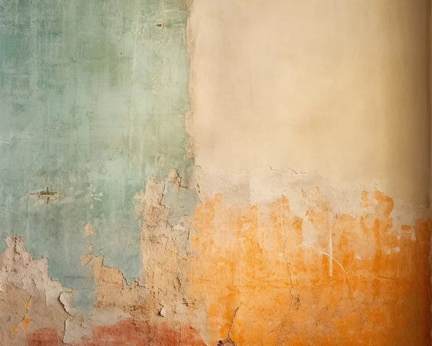 Plaster Wall Multi I 10’X8’ Fleece (120 X 96 Inch) Backdrop