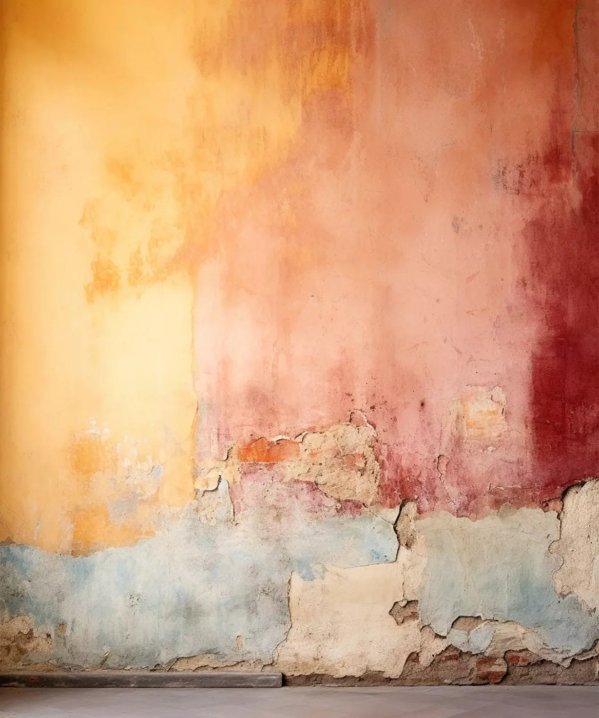 Plaster Wall Multi Ii 10’X12’ Ultracloth (120 X 144 Inch) Backdrop