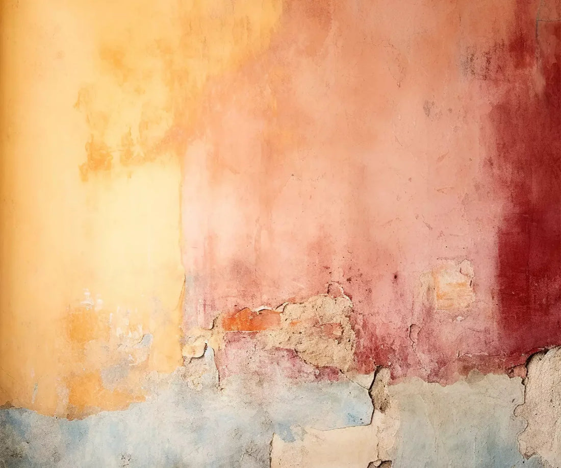 Plaster Wall Multi Ii 5’X4’2 Fleece (60 X 50 Inch) Backdrop