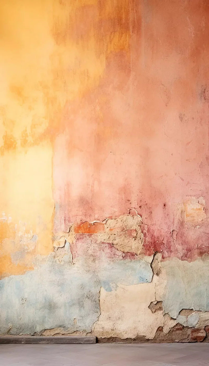 Plaster Wall Multi Ii 8’X14’ Ultracloth (96 X 168 Inch) Backdrop