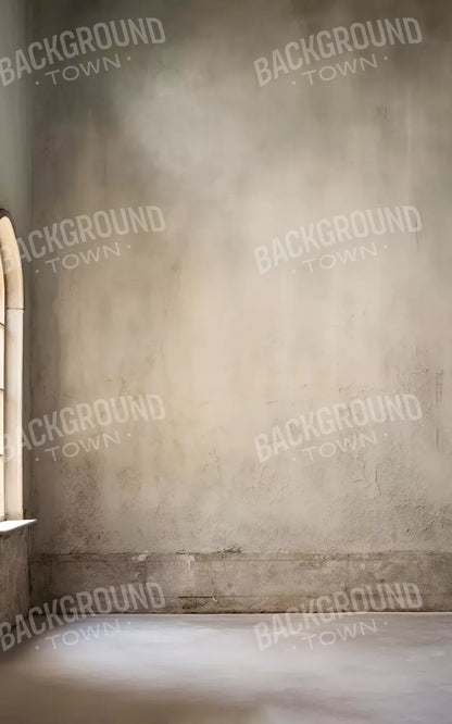 Plaster Wall White Window 5’X8’ Ultracloth (60 X 96 Inch) Backdrop