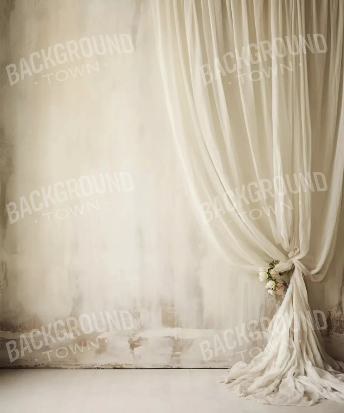 Beige Set Designs Backdrop for Photography