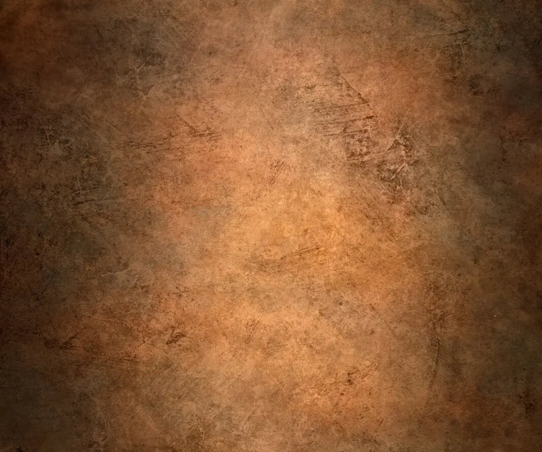 Plastered Orange 5’x4’2 Fleece (60 x 50 inch) Backdrop