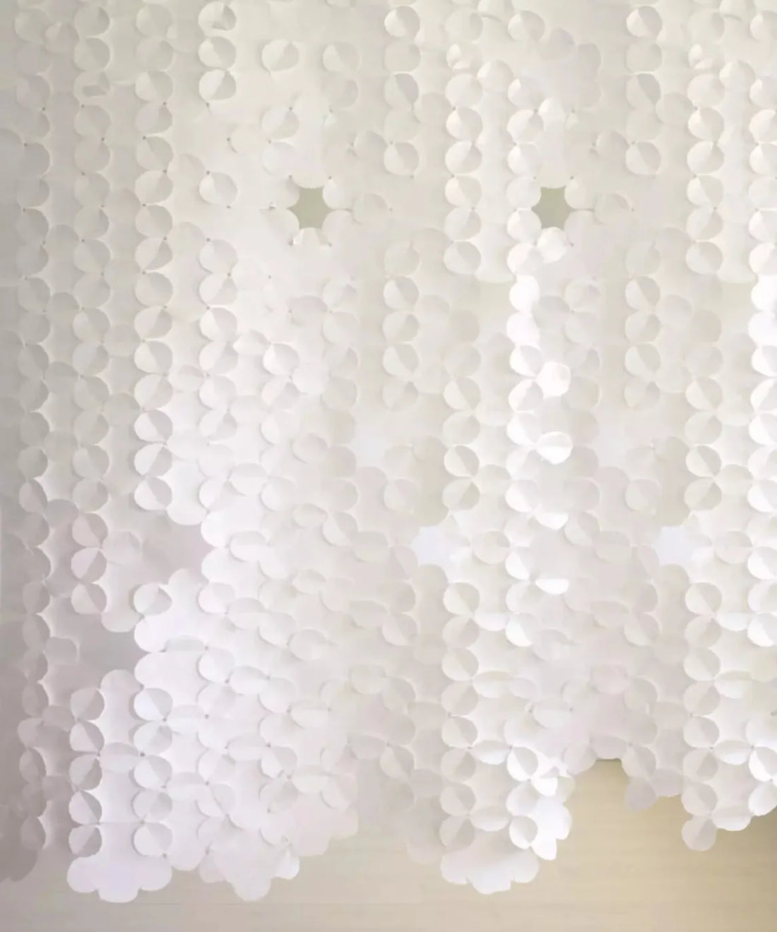 White Boudoir Backdrop for Photography