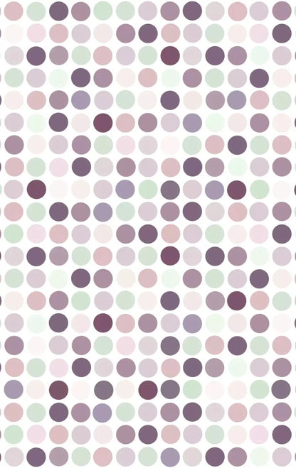 Plum Dottie 10X16 Ultracloth ( 120 X 192 Inch ) Backdrop