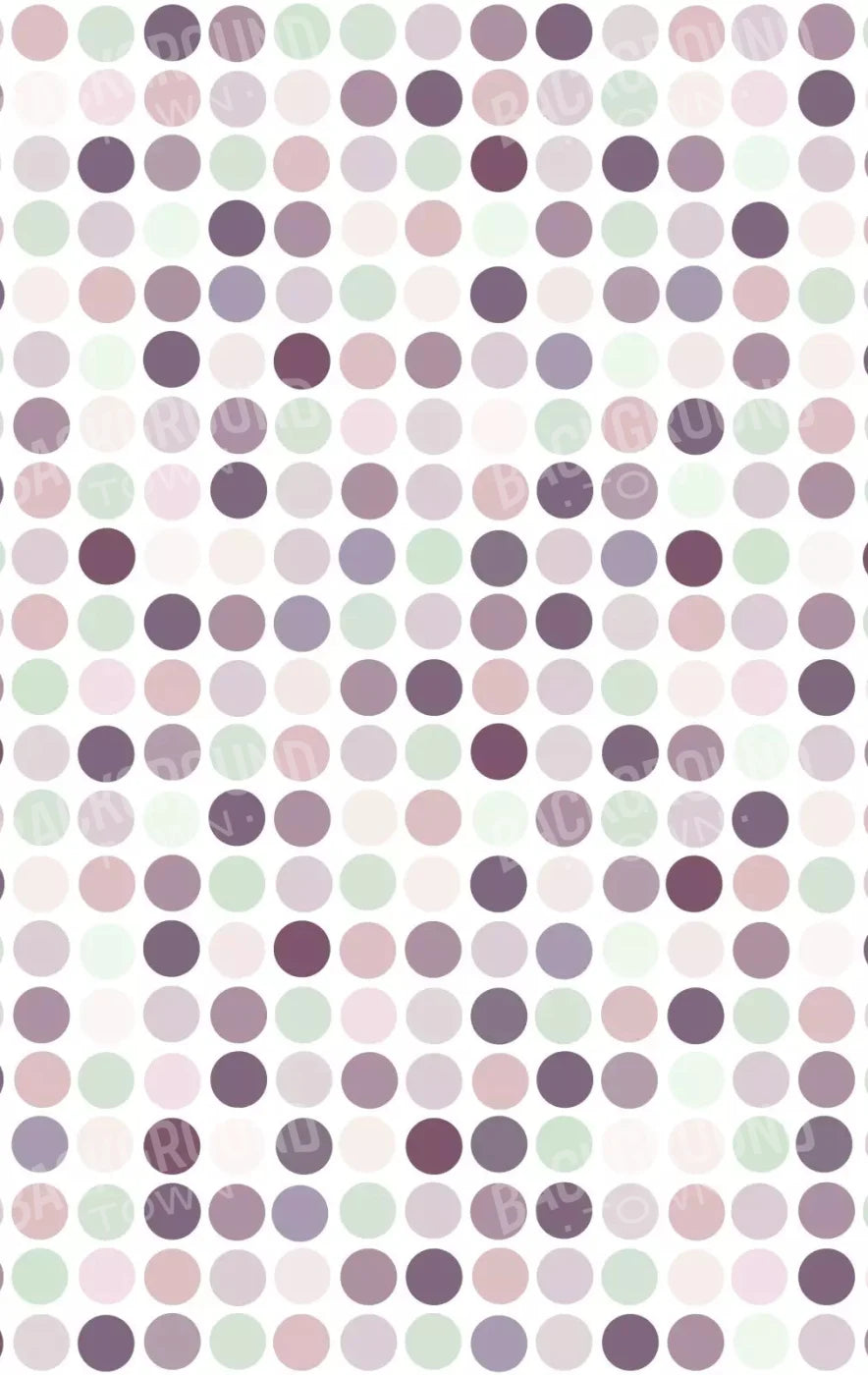 Plum Dottie 10X16 Ultracloth ( 120 X 192 Inch ) Backdrop